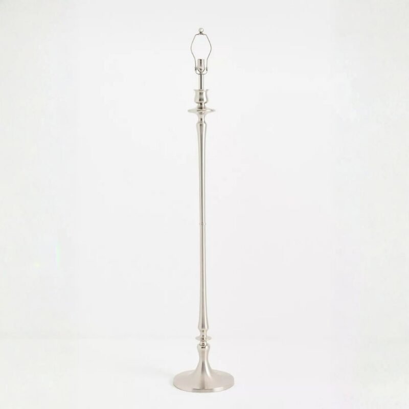 ANTIQUE NICKEL FLOOR LAMP BASE