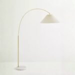 OVERARCHING FLOOR LAMP WHITE