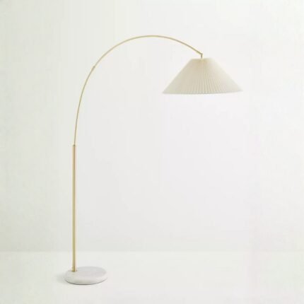 OVERARCHING FLOOR LAMP WHITE