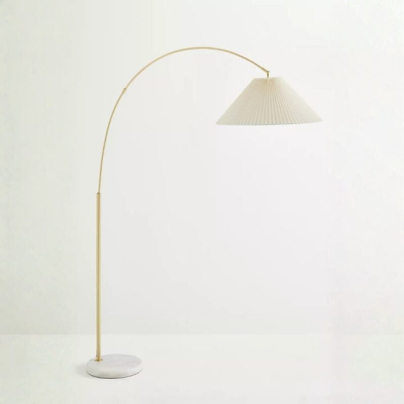 OVERARCHING FLOOR LAMP WHITE