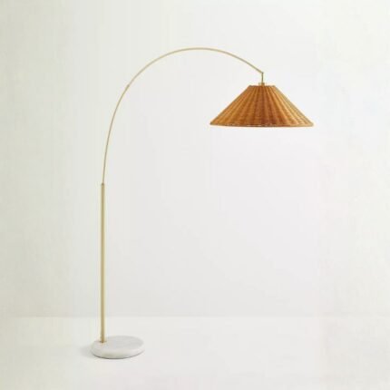 OVERARCHING FLOOR LAMP NATURAL