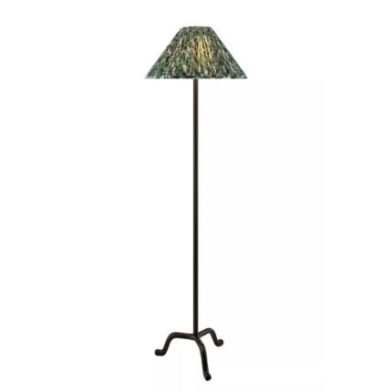 KUKIO PRINTED SHADE FLOOR LAMP GREEN