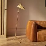 MORESBY BRASS FLOOR LAMP