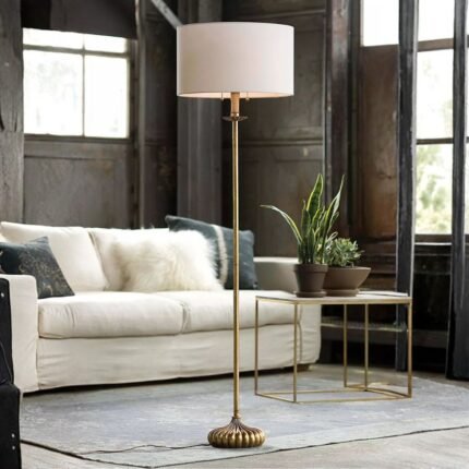 REGINA ANDREW CLOVE STEM METAL FLOOR LAMP
