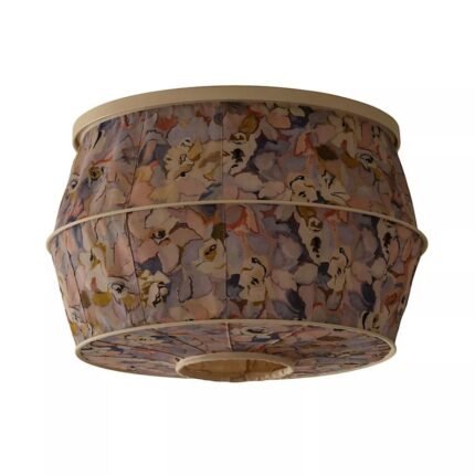 TULIP PURPLE HAND STITCHED COTTON GEM MAGNETIC SLIP SHADE