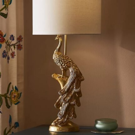 ICON PEACOCK TABLE LAMP