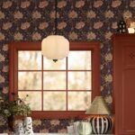 ELOISE BLUE SCALLOP MILK GLASS PENDANT CEILING LIGHT