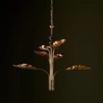 PIERCED LEAF CHANDELIER