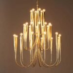 ACADIA TIERED METAL CHANDELIER