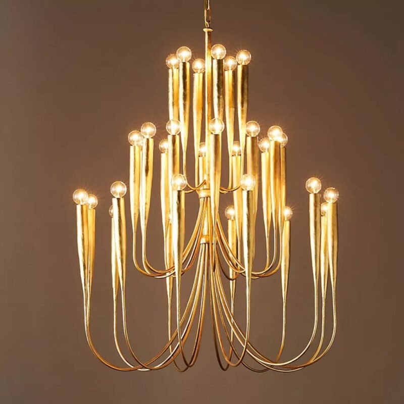ACADIA TIERED METAL CHANDELIER