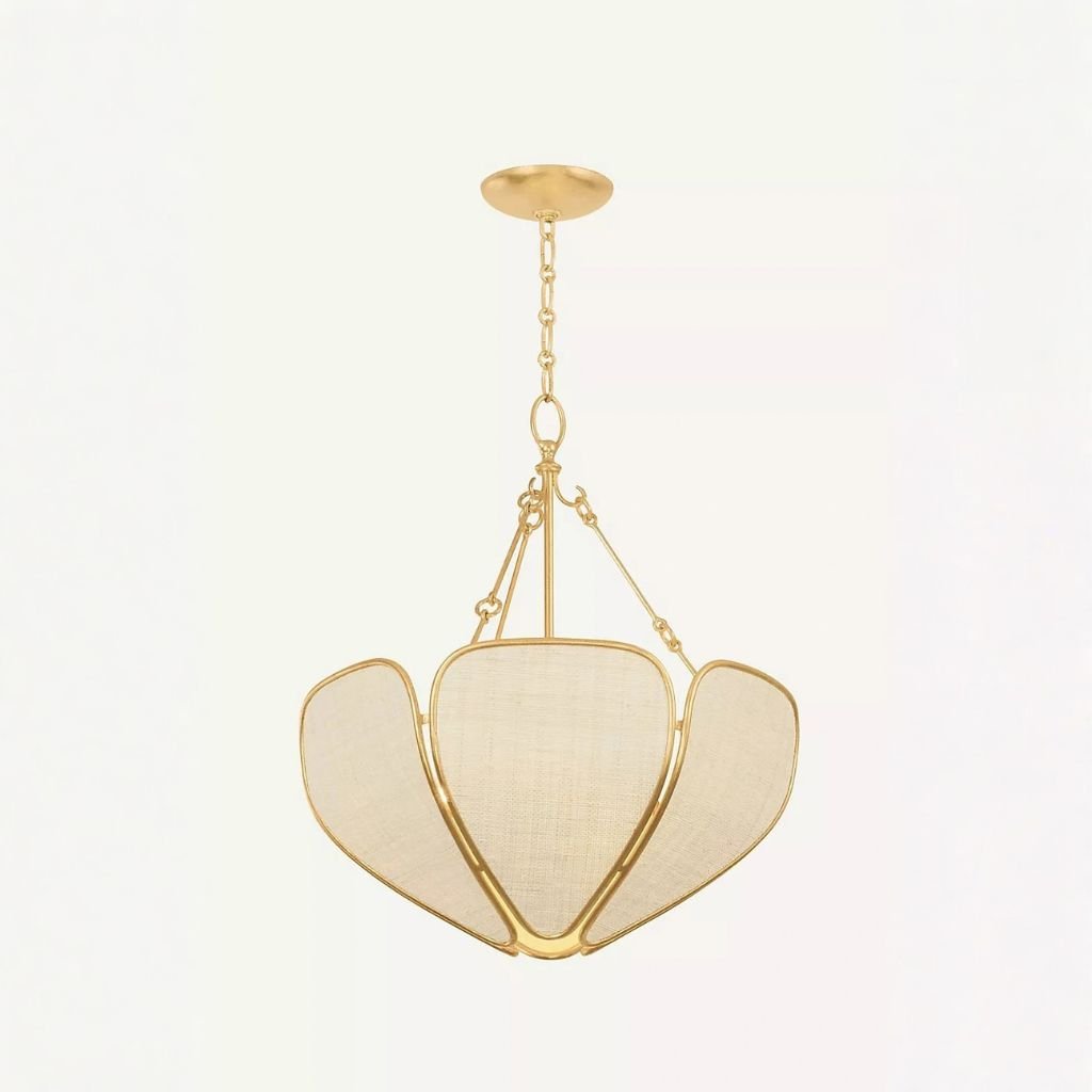 HUDSON VALLEY LIGHTING BAYVILLE GOLD LEAF WOVEN SAGURAN PENDANT HUDSON VALLEY LIGHTING BAYVILLE GOLD LEAF WOVEN SAGURAN PENDANT