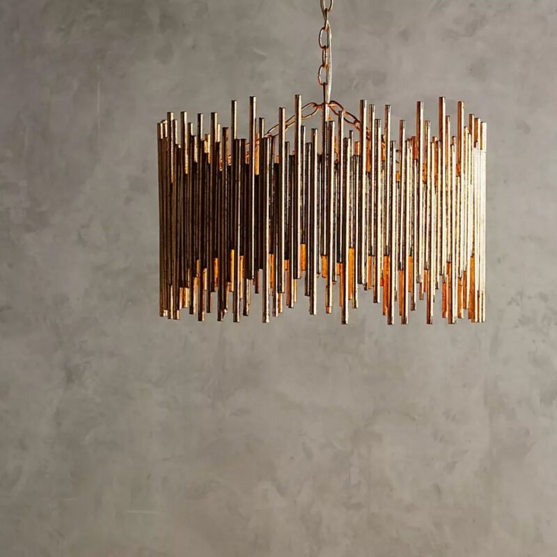 PRESCOTT IRON ROD CHANDELIER SMALL