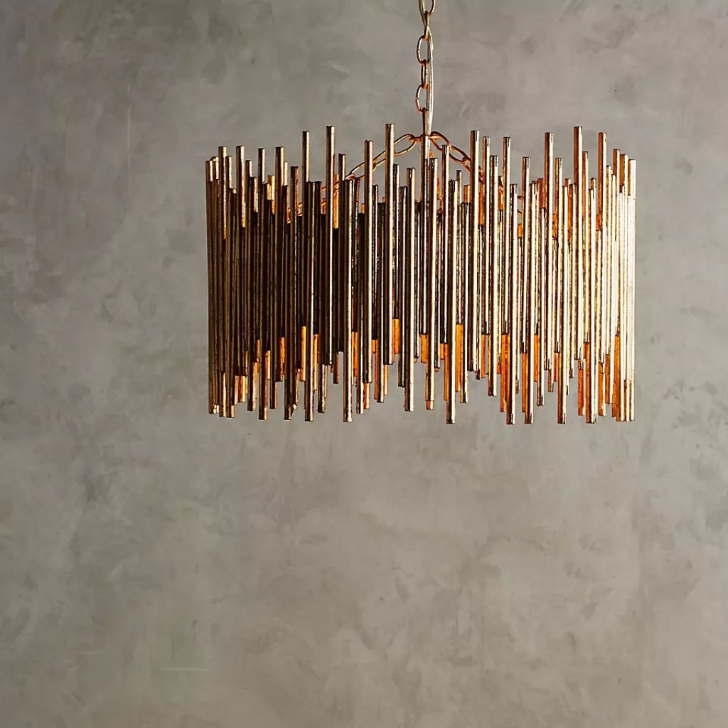 PRESCOTT IRON ROD CHANDELIER SMALL PRESCOTT IRON ROD CHANDELIER SMALL