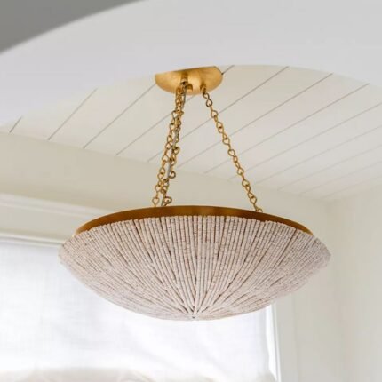 SUMMERSIDE COCO SHELL BOWL PENDANT