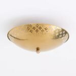 AMILIA BRASS PERFORATED FLUSH MOUNT