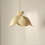 SOLIE WOVEN WICKER PENDANT LIGHT