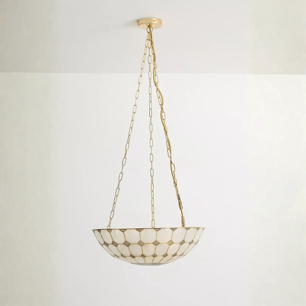 LILA CAPIZ UPLIT PENDANT LIGHT LILA CAPIZ UPLIT PENDANT LIGHT