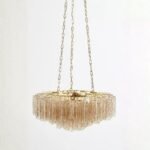 WATERTOWN GLASS CHANDELIER
