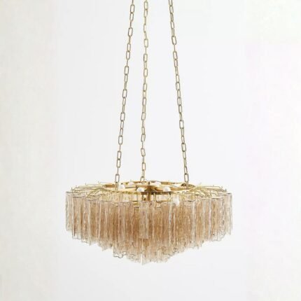 WATERTOWN GLASS CHANDELIER