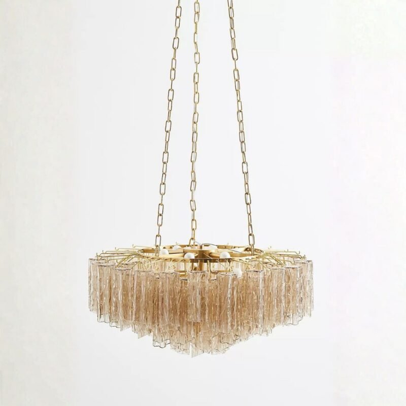 WATERTOWN GLASS CHANDELIER