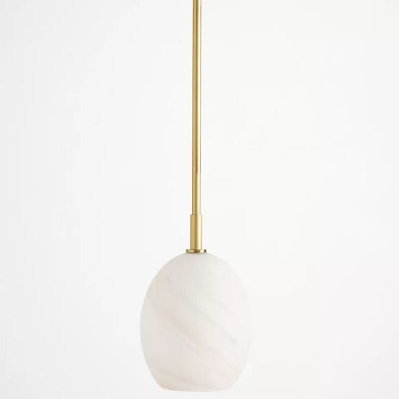 REGINA ANDREW ARTEMIS ALABASTER SINGLE PENDANT LIGHT