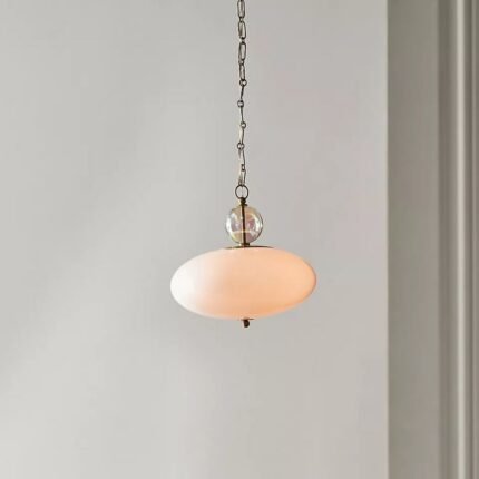 VIVIANA OVAL GLASS PENDANT LIGHT