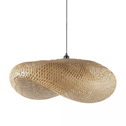 MONTEZ BAMBOO PENDANT LIGHT IN BLACK