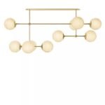 ARMSTRONG LINEAR CHANDELIER IN BRONZE