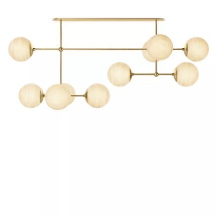 ARMSTRONG LINEAR CHANDELIER IN BRONZE
