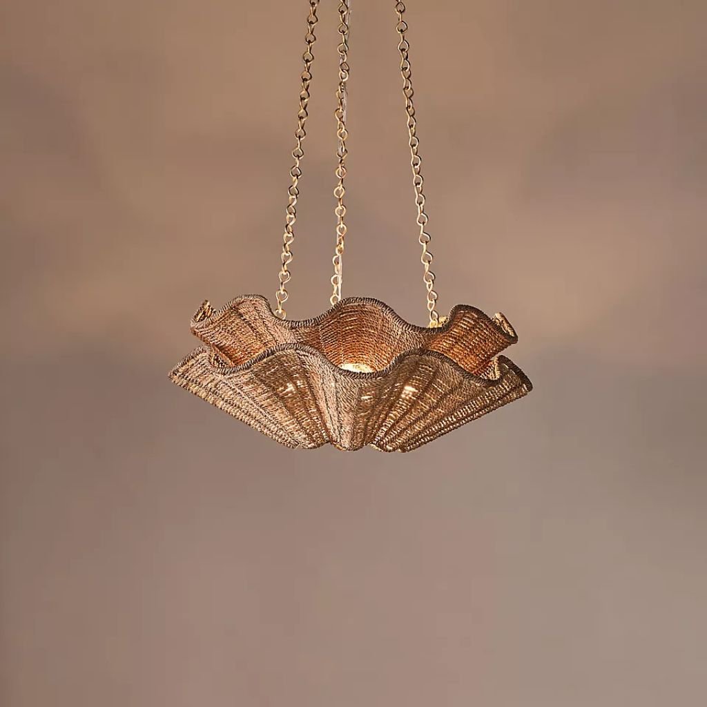 HUDSON VALLEY LIGHTING HAYWORTH RATTAN UPLIT CHANDELIER HUDSON VALLEY LIGHTING HAYWORTH RATTAN UPLIT CHANDELIER