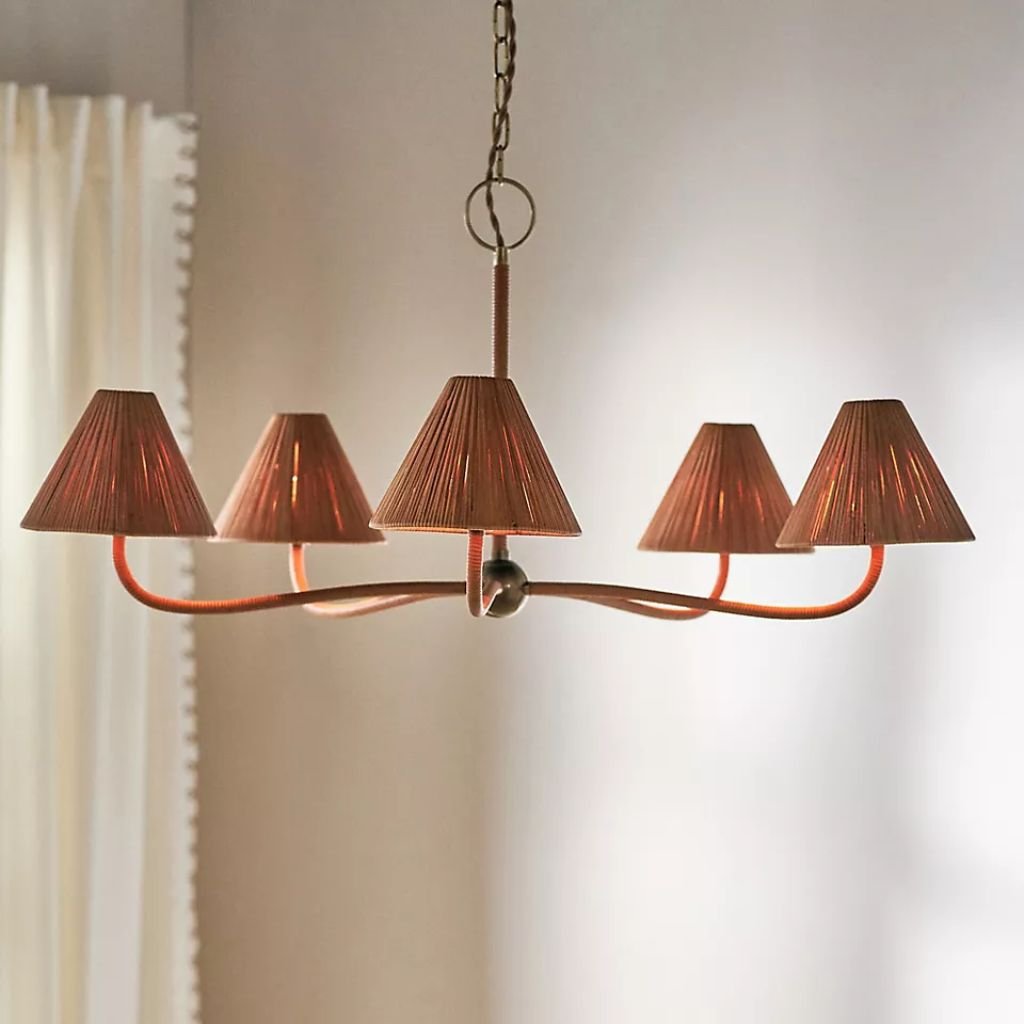 DELPHINE RATTAN CHANDELIER LIGHT DELPHINE RATTAN CHANDELIER LIGHT