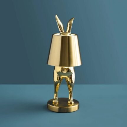 GOLD RABBIT LED TABLE LAMP