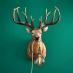 BABY HARRY BROWN DEER WALL LAMP