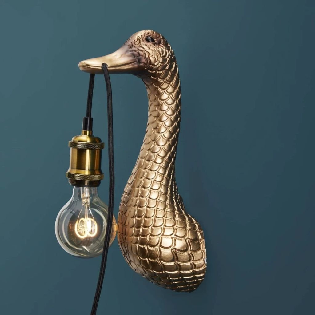 SON OF A DUCK GOLD WALL LIGHT SON OF A DUCK GOLD WALL LIGHT