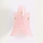 ANISA TIERED PETAL GLASS SCONCE PINK