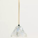 MERVE KAHRAMAN CABINET OF CURIOSITIES GLASS WAVY PENDANT MULTI