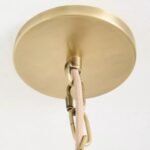 SINCLAIR TASSEL FRINGED VELVET PENDANT BURGUNDY
