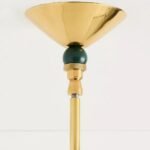 MERVE KAHRAMAN CABINET OF CURIOSITIES GLASS WAVY PENDANT MULTI
