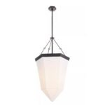 LILLIAN FAUX VELLUM PENDANT | MODERN LIVING ROOM LAMPS