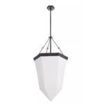 LILLIAN FAUX VELLUM PENDANT | MODERN LIVING ROOM LAMPS