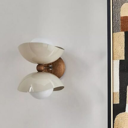 EMILE DOUBLE CHROME WALL SCONCE