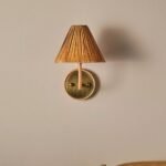 DELPHINE RATTAN WALL SCONCE