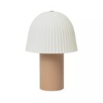 FERM LIVING FRILL RIBBED RECHARGEABLE PORTABLE LIGHT