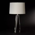 ANGELICA TABLE LAMP WITH HAND POLISHED CRYSTAL