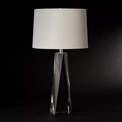 ANGELICA TABLE LAMP WITH HAND POLISHED CRYSTAL