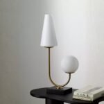 AVALORA WHITE TABLE LAMP