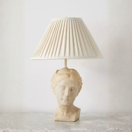 GRECIAN BUST ACCENT TABLE LAMP