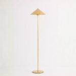 ORSAY MEDIUM FLOOR LAMP IN BRASS