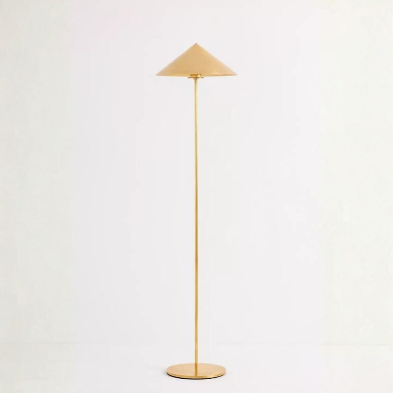 ORSAY MEDIUM FLOOR LAMP IN BRASS