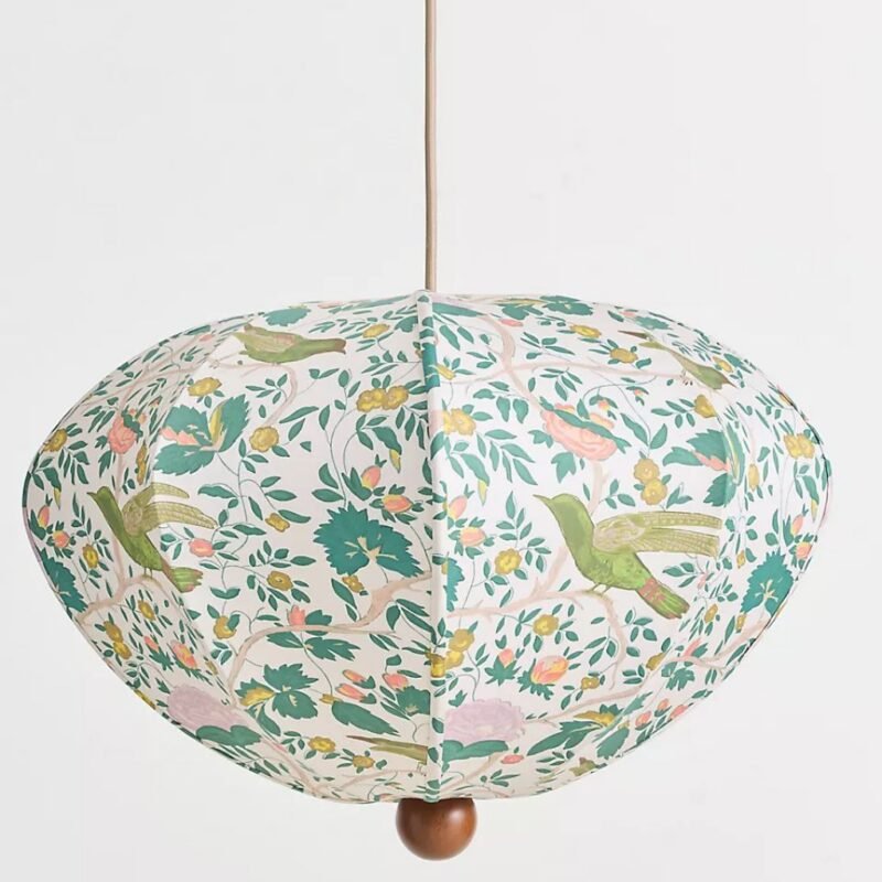 DUMPLING WREN WOOD SEMI FLUSH MOUNT LIGHT